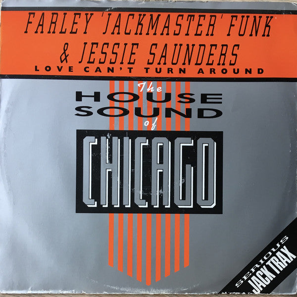 Farley "Jackmaster" - Love Can't Turn Around - Used Vinyl Record 12"