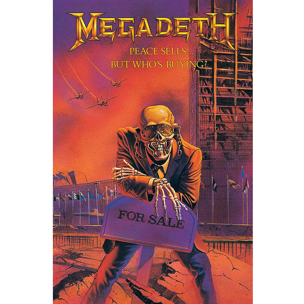 Megadeth - Textile Poster: Peace Sells - Art Posters