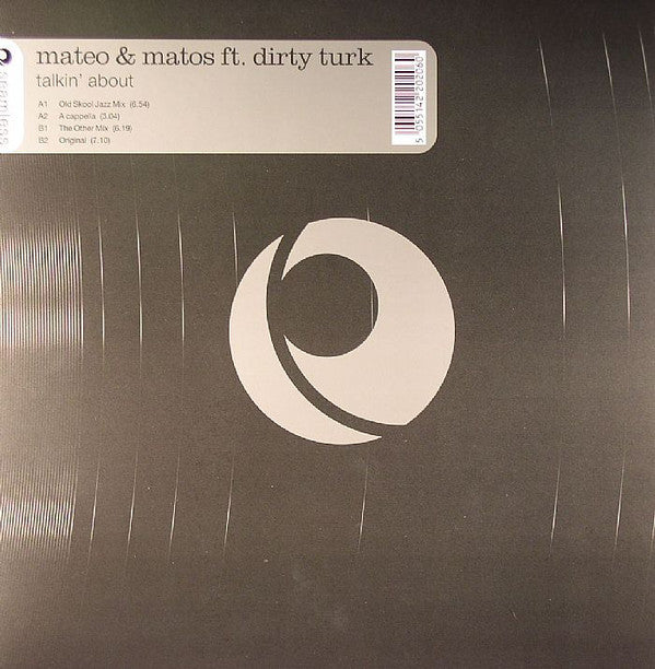Mateo & Matos - Talkin' About - Used Vinyl Record 12"