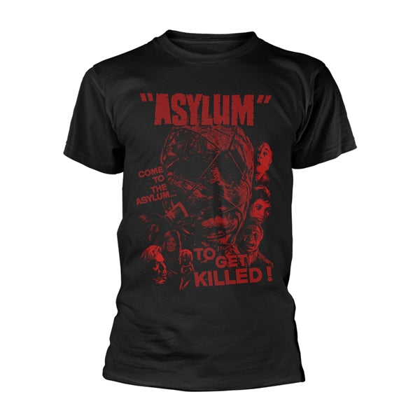 PLAN 9 - ASYLUM - ASYLUM - RED - tshirt - Size S - New T Shirt