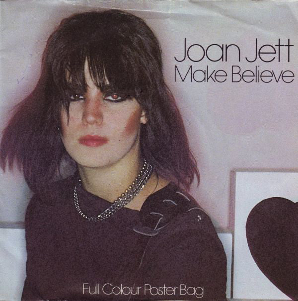 Joan Jett - Make Believe - Used Vinyl Record 7"