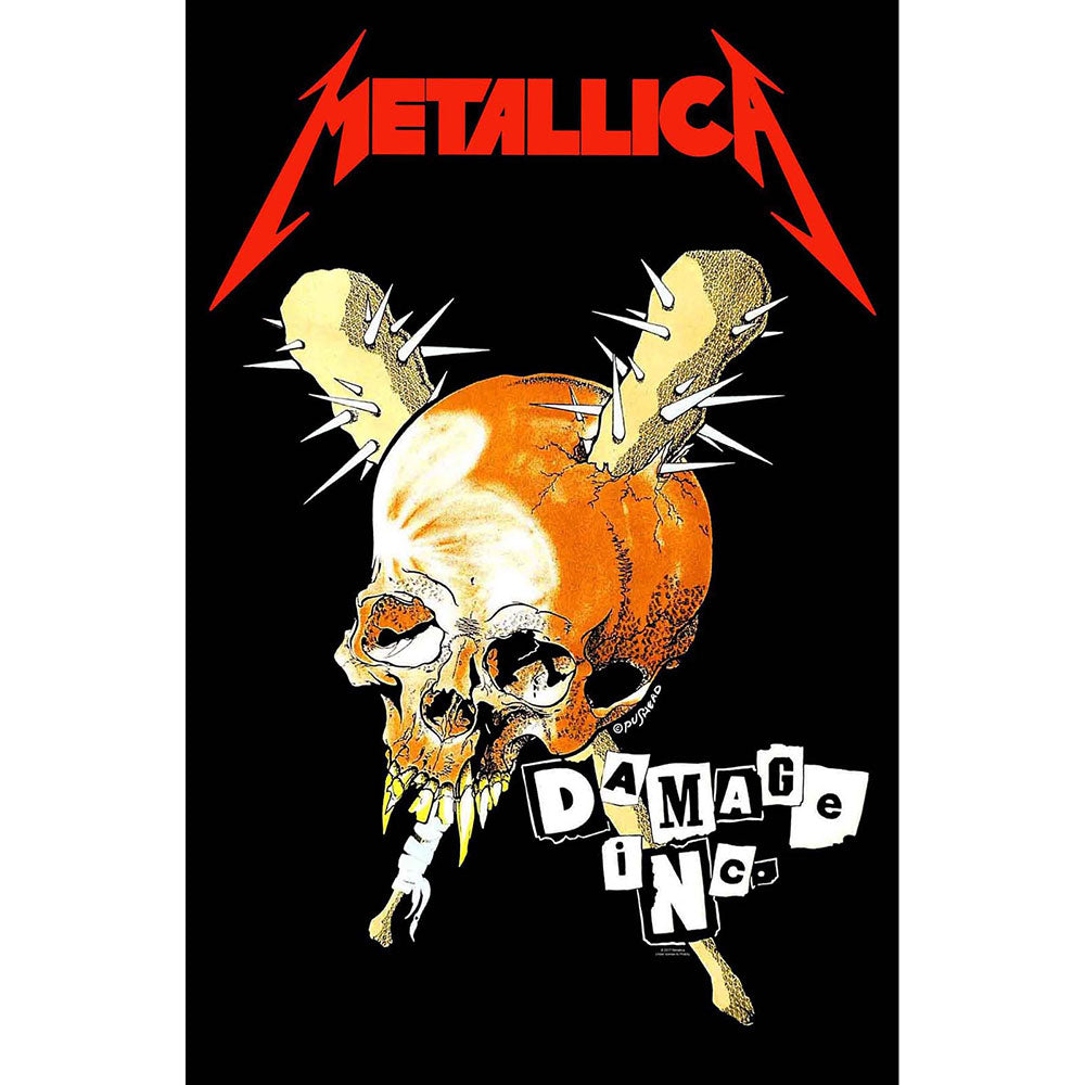 Metallica - Textile Poster: Damage Inc. - Art Posters