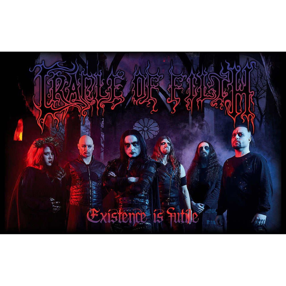 Cradle Of Filth - Textile Poster: Existence Is Futile - Art Posters