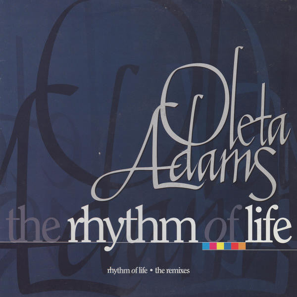 Oleta Adams - Rhythm Of Life (The Remixes) - Used Vinyl Record 12"