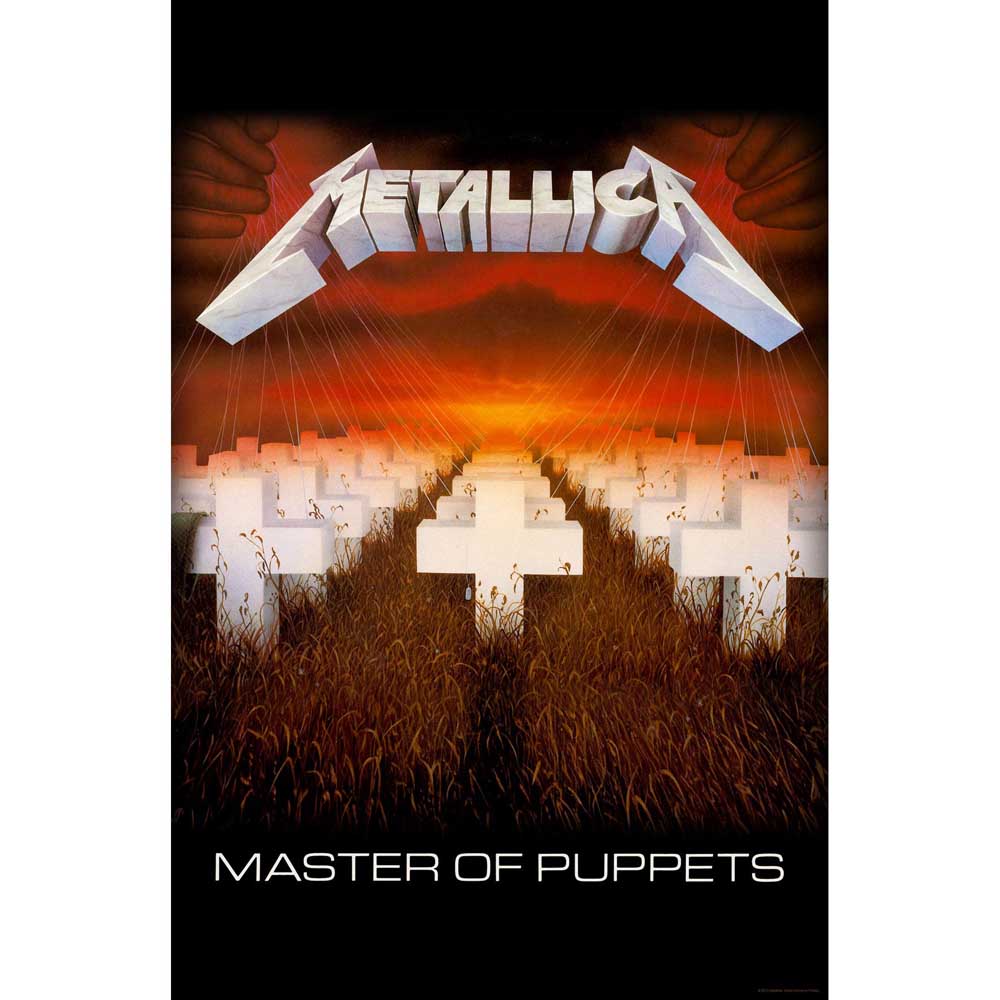 Metallica - Textile Poster: Master of Puppets - Art Posters