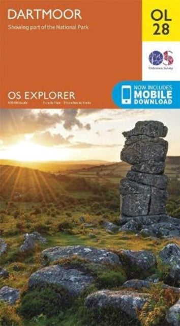 Dartmoor : OL 28 - New Sheet map