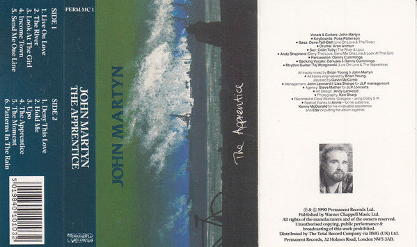 John Martyn - Apprentice - Used Cassette