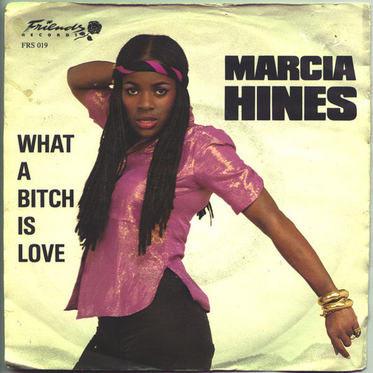 Marcia Hines - What A Bitch Is Love - Used Vinyl Record 7"