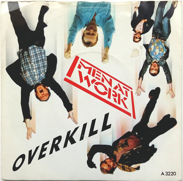 Men At Work - Overkill - Used Vinyl Record 7"