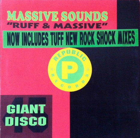 Massive Sounds - Free South Africa - Used Vinyl Record 12"