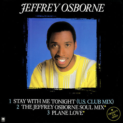 Jeffrey Osborne - Stay With Me Tonight - Used Vinyl Record 12"