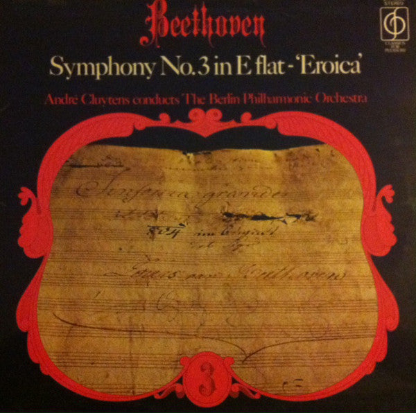 Ludwig van Beethoven - Symphony No.3 In E Flat - 'Eroica' - Used Viny