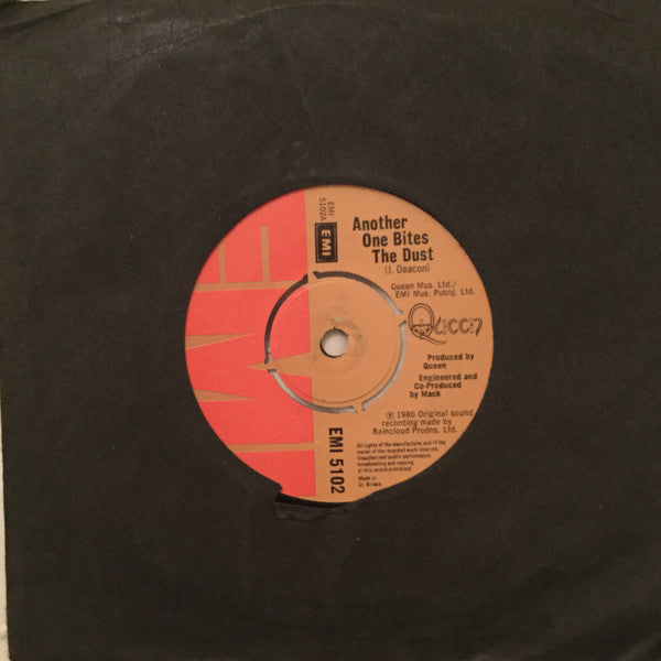Queen - Another One Bites The Dust - Used Vinyl Record 7"