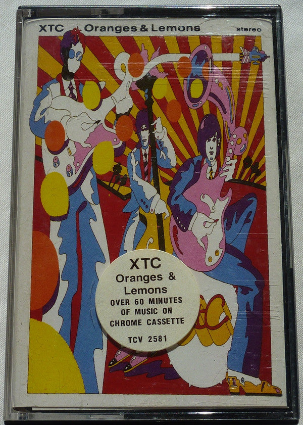 XTC - Oranges & Lemons - Used Cassette