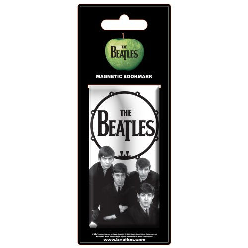 Beatles - Magnetic Bookmark: Drum head - TV Memorabilia Fridge Magnets