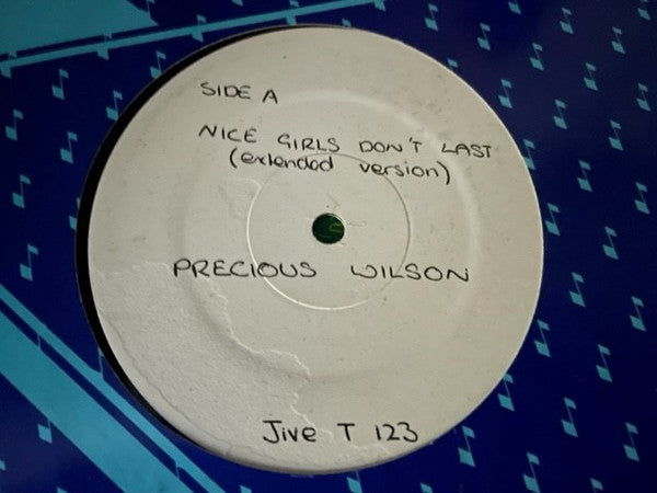 Precious Wilson - Nice Girls Don't Last - Used Vinyl Record 12"