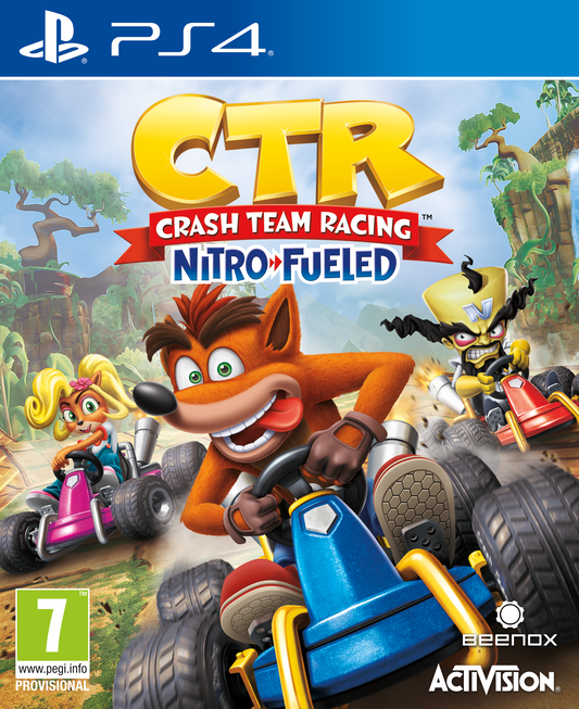 Crash Bandicoot - Crash Team Racing Nitro Fueled - New PS4