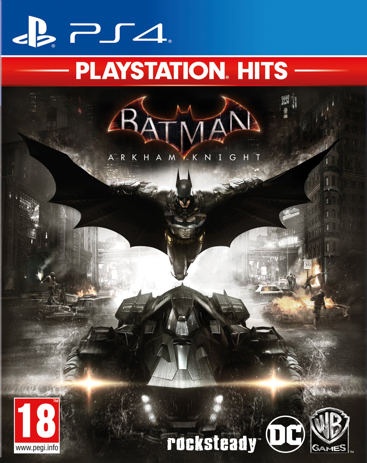 DC Comics - Ps Hits Batman Arkham Knight - New PS4