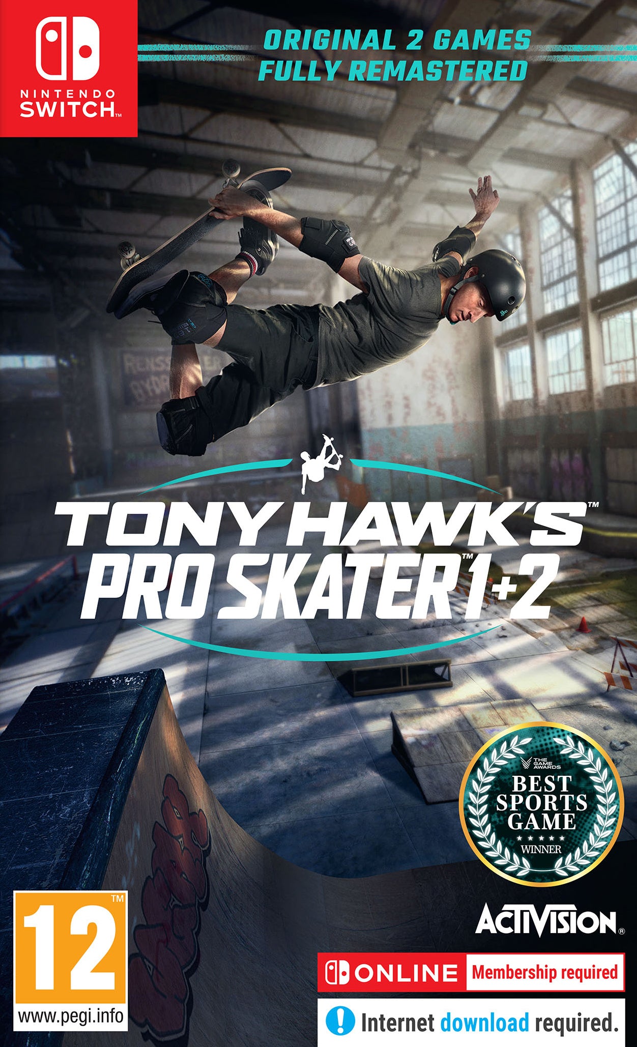 Tony Hawk's Pro Skat - Tony Hawk Pro Skater 1&2 - New Switch