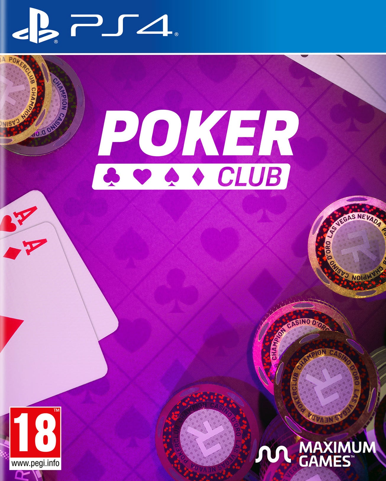 Poker Club /PS4 - New PS4