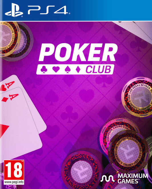 Poker Club /PS4 - New PS4