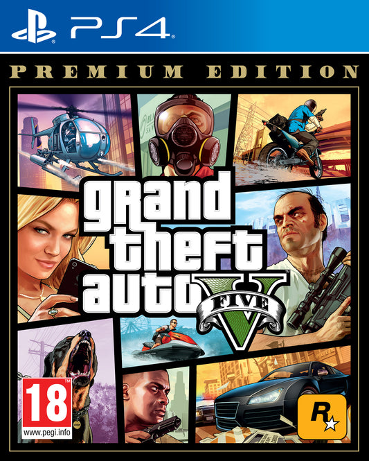 GTA - Grand Theft Auto V Cesp - New PS4