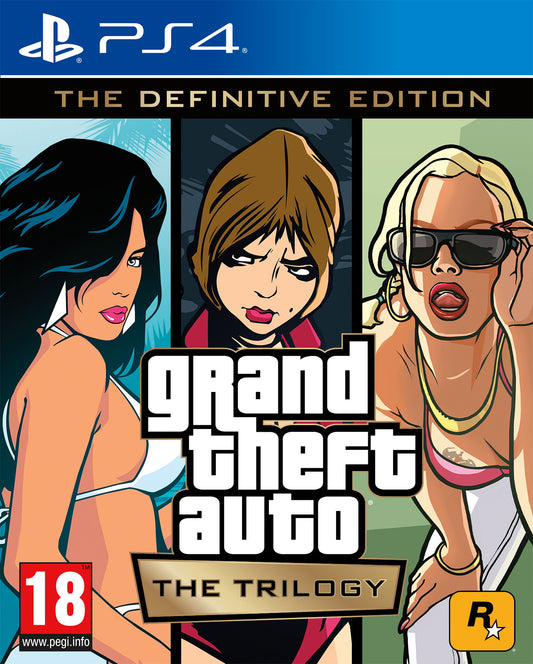 Grand Theft Auto: Th - Gta Trilogy Definitive Edition - New PS4