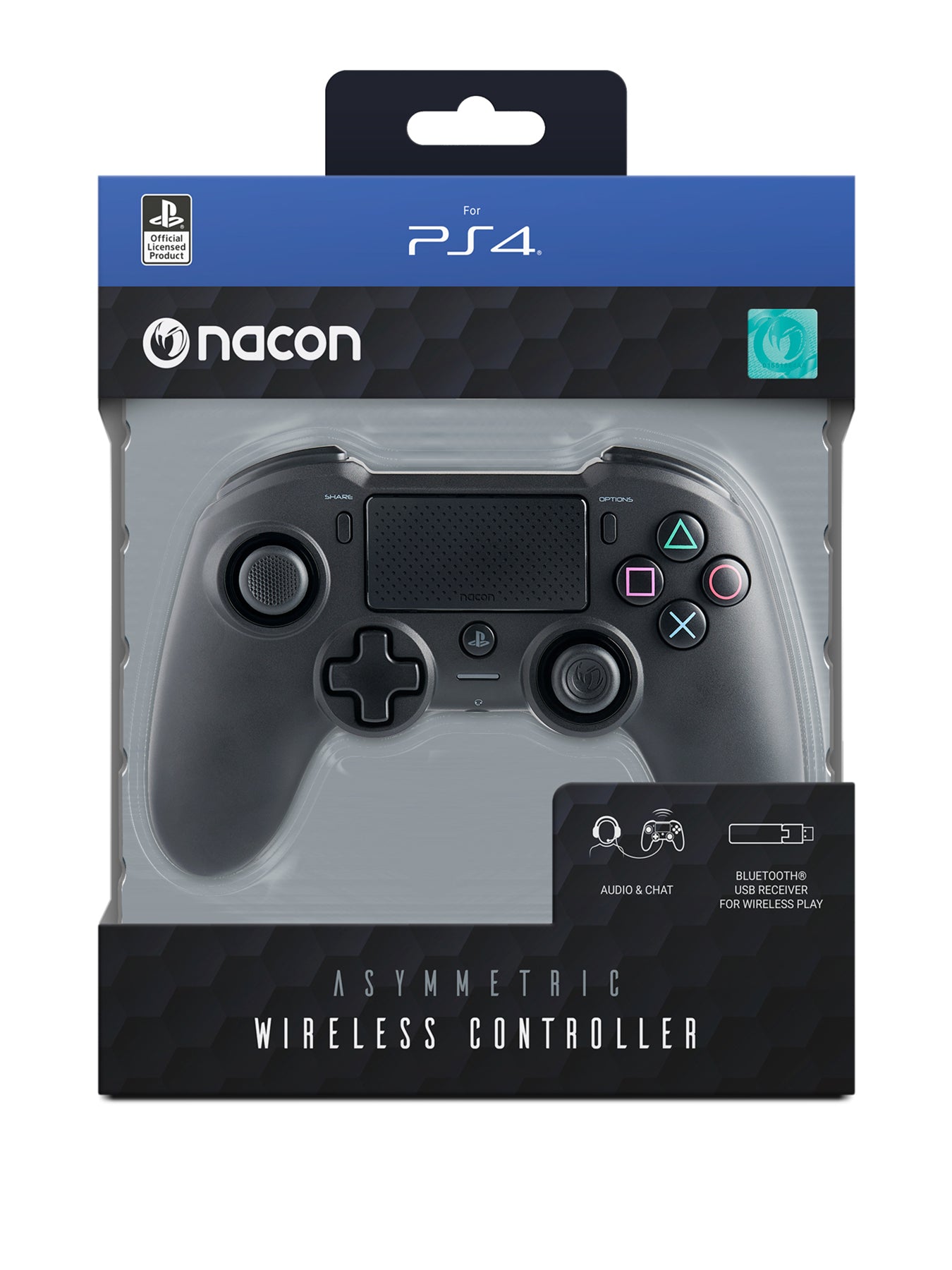 NACON ASYMMETRIC Wireless Controller /PS4 - New PS4