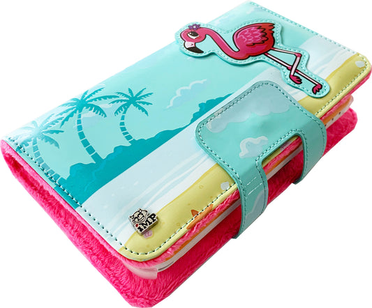 2DS XL FLAMINGO FLIP CASE - New Nintendo 2DS