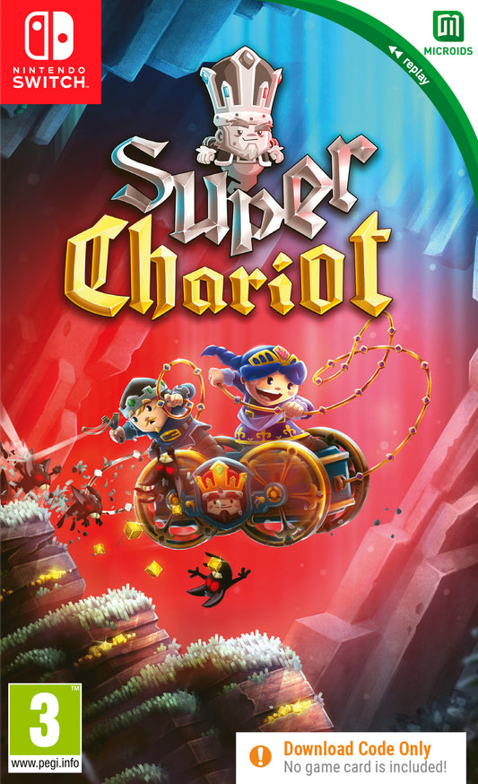 SUPER CHARIOT CODE IN A BOX - New Nintendo Switch