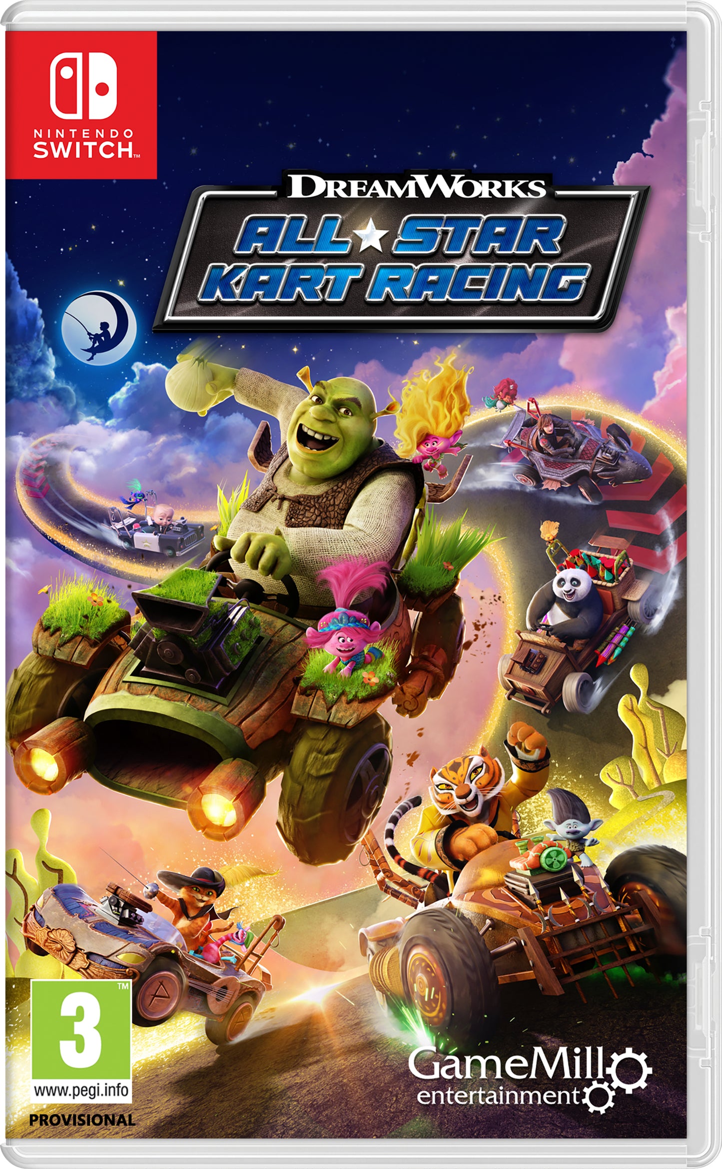 DREAMWORKS ALL STAR KART RACIN - New Nintendo Switch