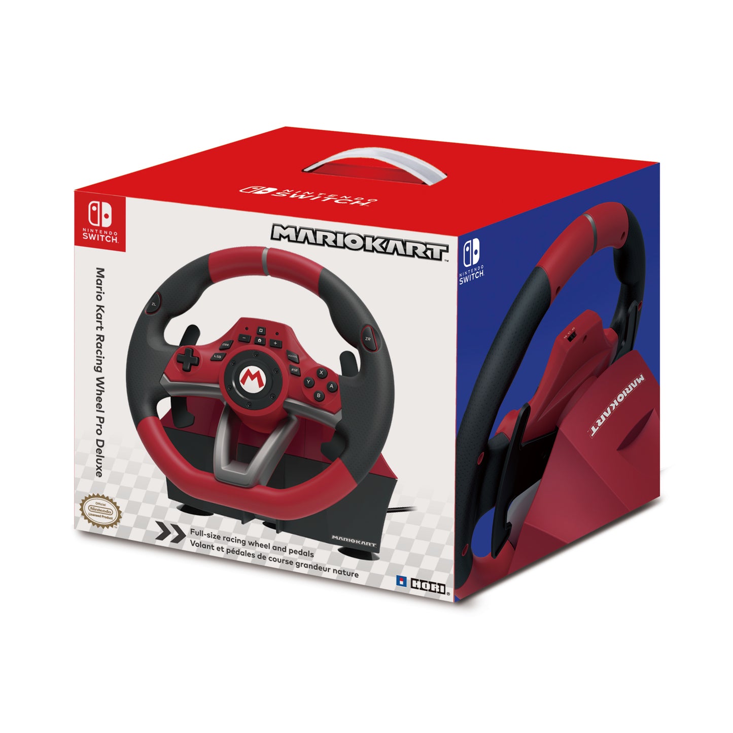 HORI Officially Licensed - Mario Kart Racing Wheel Pro Deluxe /Switch