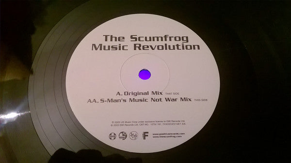 Scumfrog - Music Revolution - Used Vinyl Record 12"