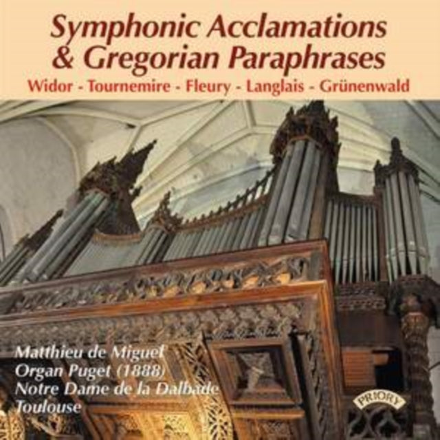 Charles-Marie Widor - Symphonic Acclamations & Gregorian Paraphrases -