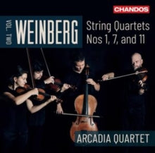 WEINBERG / ARCADIA Q - STRING QUARTETS NOS - CD
