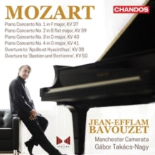 BAVOUZET/MANCHESTER - MOZART - PIANO CONCS VOL 10 - CD