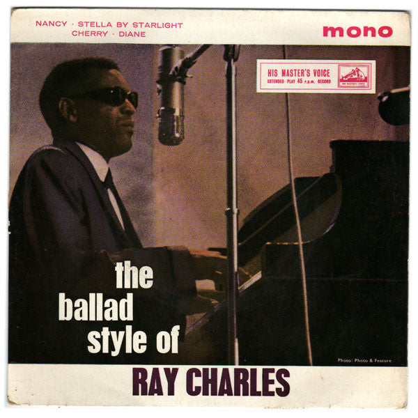 Ray Charles - Ballad Style Of - Used Vinyl Record 7"