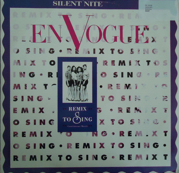 En Vogue - Silent Nite - Used Vinyl Record 12"