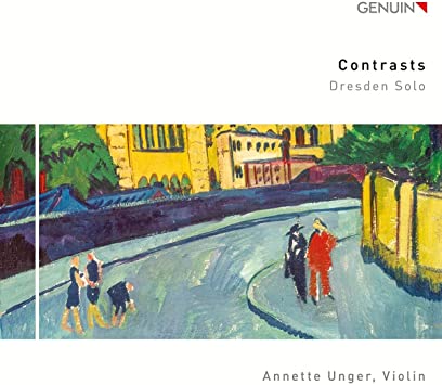ANNETTE UNGER - CONTRASTS:DRESDEN SOLO - cd