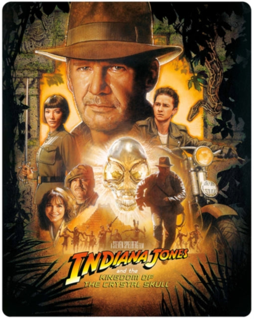 Indiana Jones And The Kingdom Of The Crystal Skull (Steelbook) - Blu-r