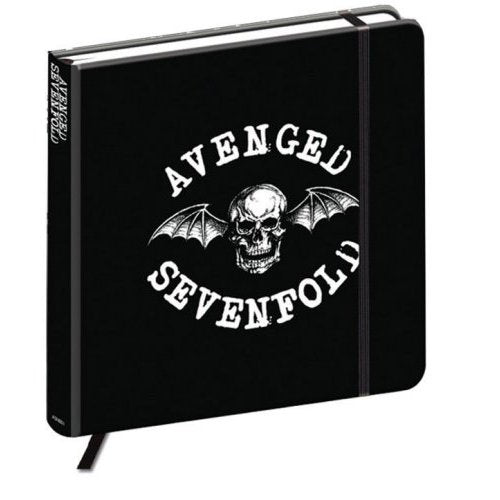 Avenged Sevenfold - Notebook: Death Bat Crest (Hard Back) - Binders &