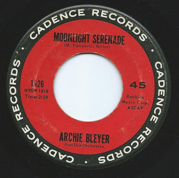 Archie Bleyer Orches - Moonlight Serenade / Sunrise Serenade - Used V