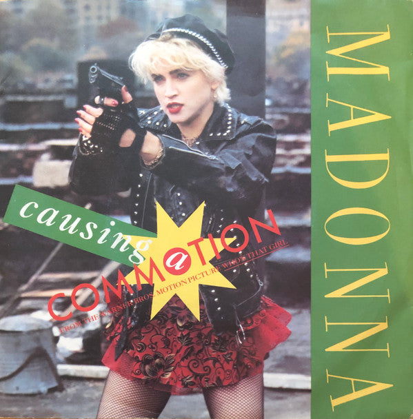 Madonna - Causing A Commotion - Used Vinyl Record 7"