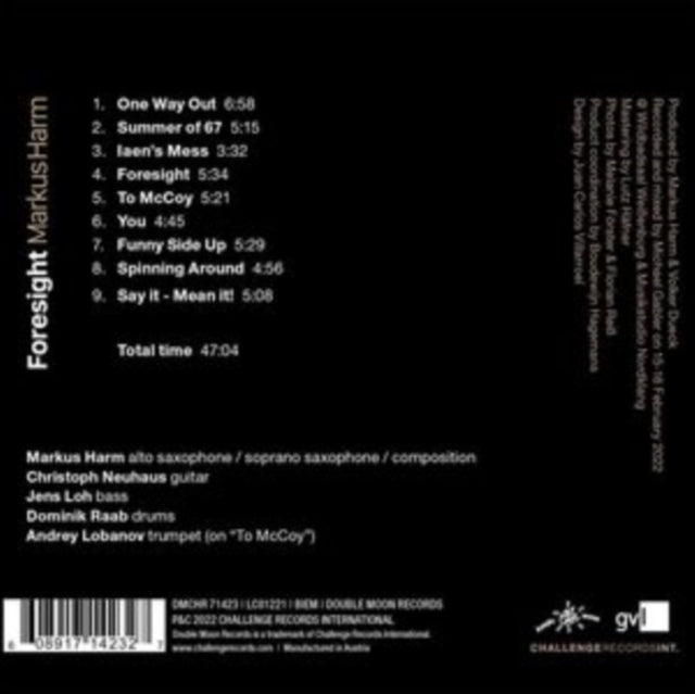 MARKUS HARM - FORESIGHT - CD