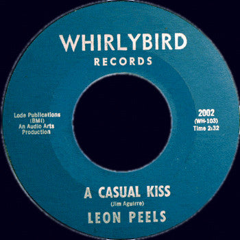 Leon Peels - A Casual Kiss / Cottonhead Joe - Used Vinyl Record 7"