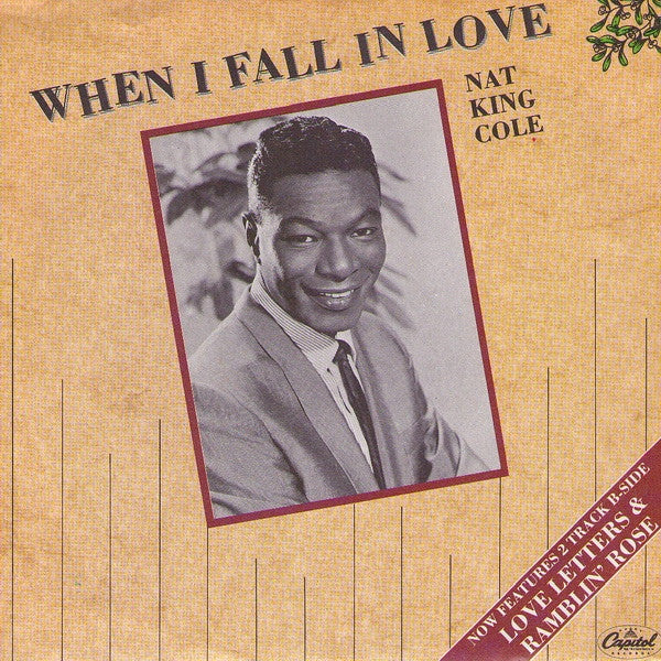 Nat King Cole - When I Fall In Love - Used Vinyl Record 7"