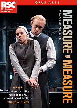 WILLIAM SHAKESPEARE - MEASURE FOR MEASURE - DVD