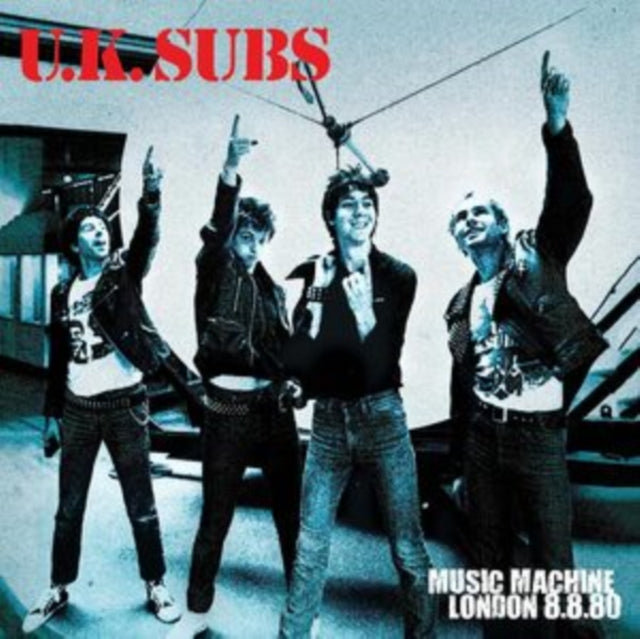 UK Subs - Music Machine London 8/8/80 - Vinyl Record 12" Album Coloure