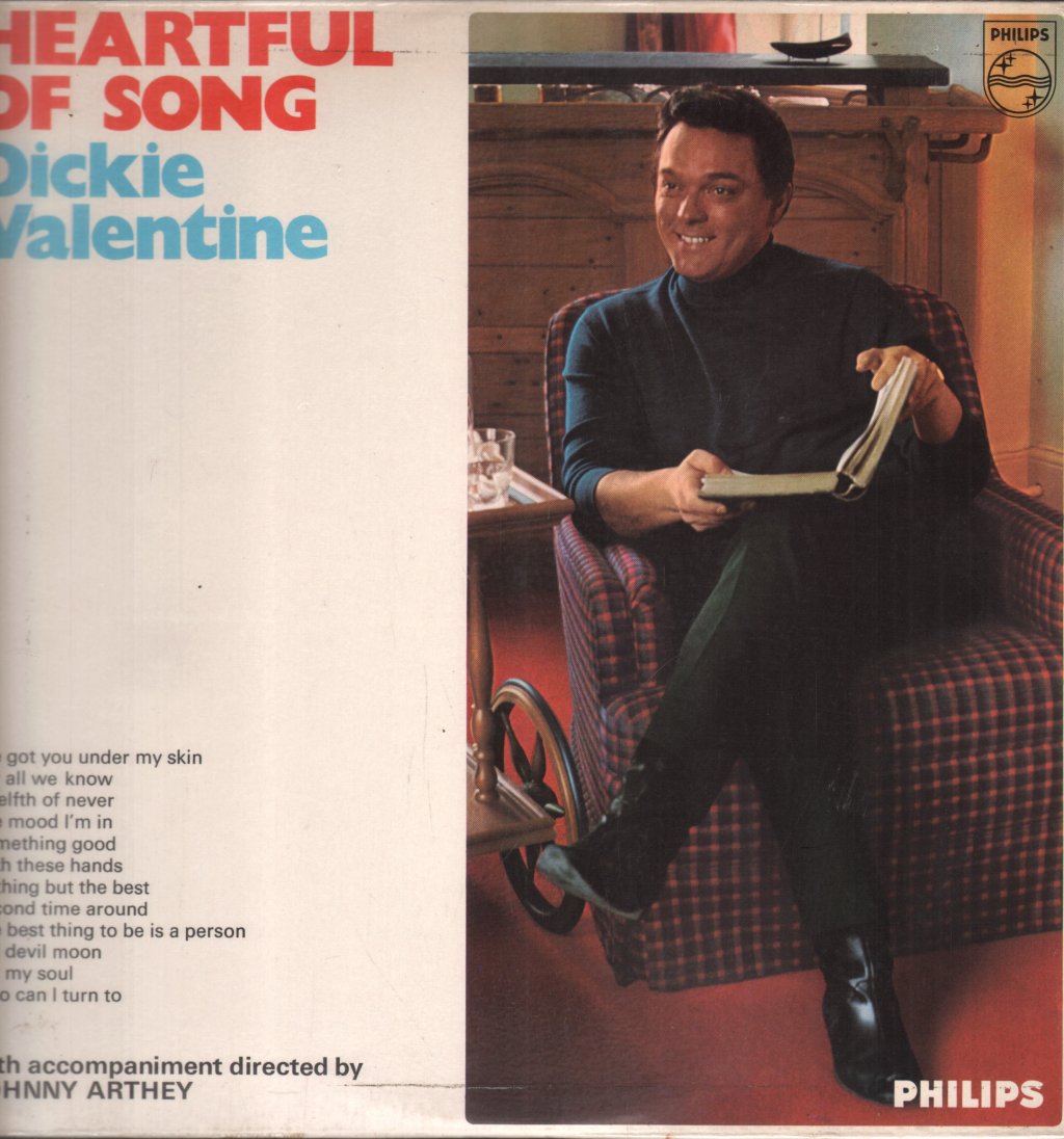 Dickie Valentine - Heartful Of Song - Used Vinyl Record