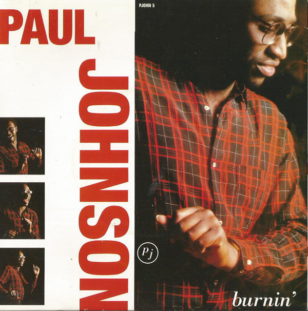 Paul Johnson - Burnin' - Used Vinyl Record 7"